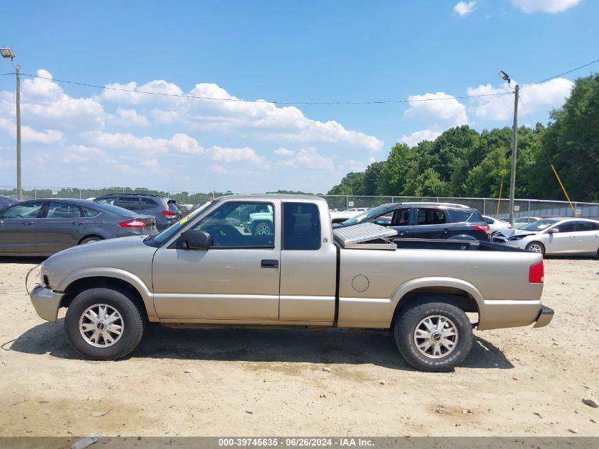 2003 GMC Sonoma Sls VIN: 1GTDT19XX38275296 Lot: 39745635