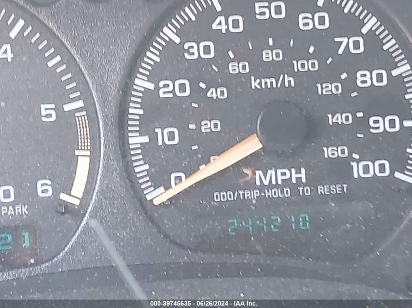 2003 GMC Sonoma Sls VIN: 1GTDT19XX38275296 Lot: 39745635