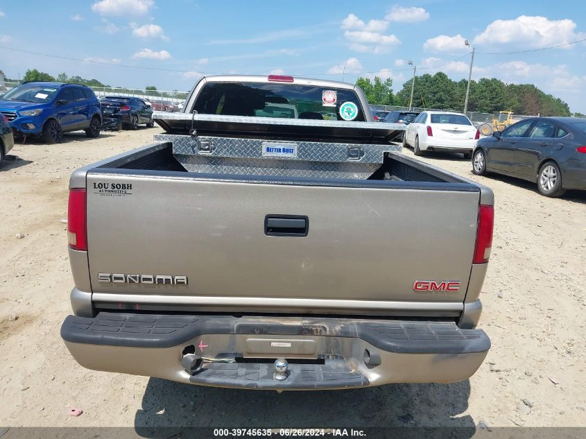 2003 GMC Sonoma Sls VIN: 1GTDT19XX38275296 Lot: 39745635