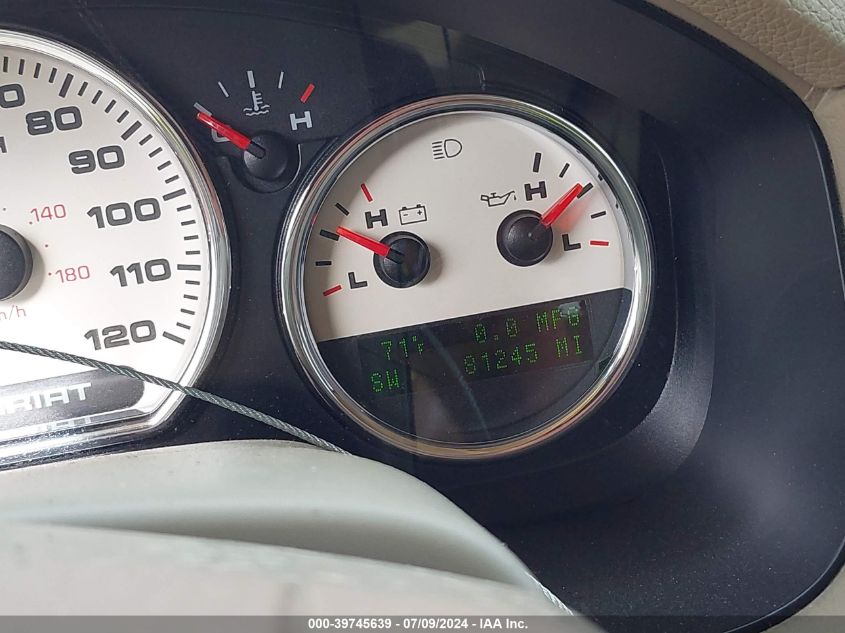 2005 Ford F-150 Fx4/Lariat/Xlt VIN: 1FTPW14575KD94651 Lot: 39745639