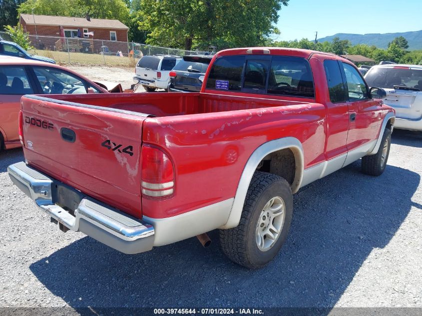 2001 Dodge Dakota Slt/Sport VIN: 1B7GG22N01S195084 Lot: 39745644