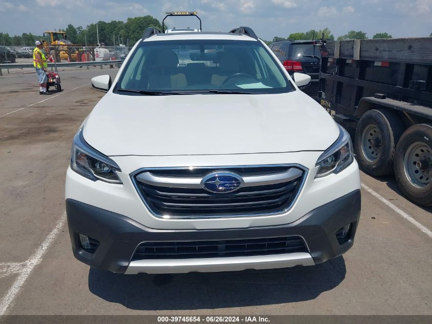 2022 Subaru Outback Limited VIN: 4S4BTANC5N3180280 Lot: 39745654