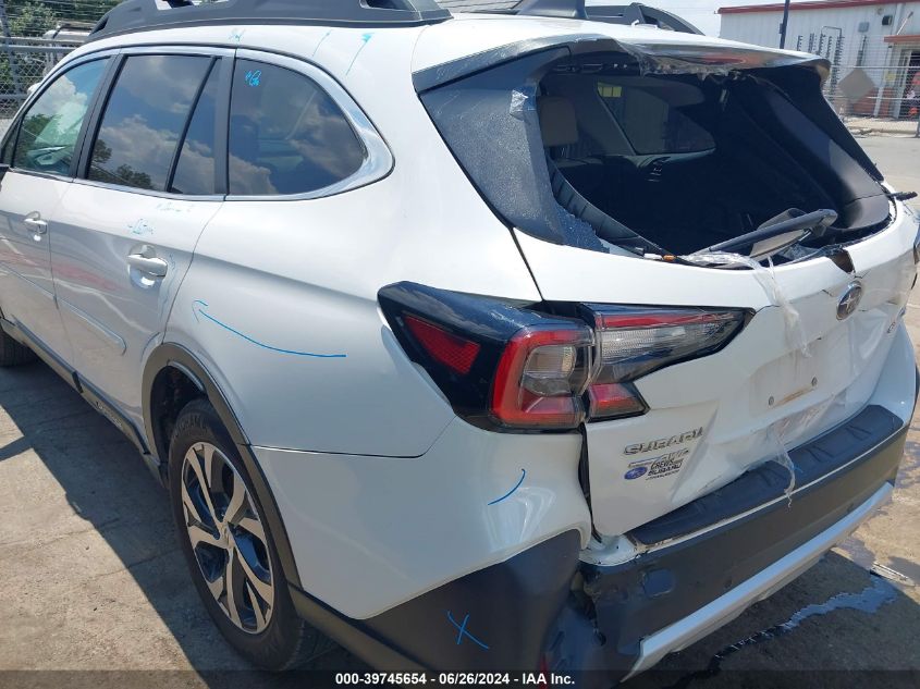 2022 Subaru Outback Limited VIN: 4S4BTANC5N3180280 Lot: 39745654