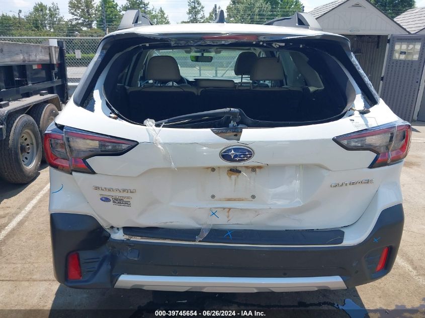 2022 Subaru Outback Limited VIN: 4S4BTANC5N3180280 Lot: 39745654