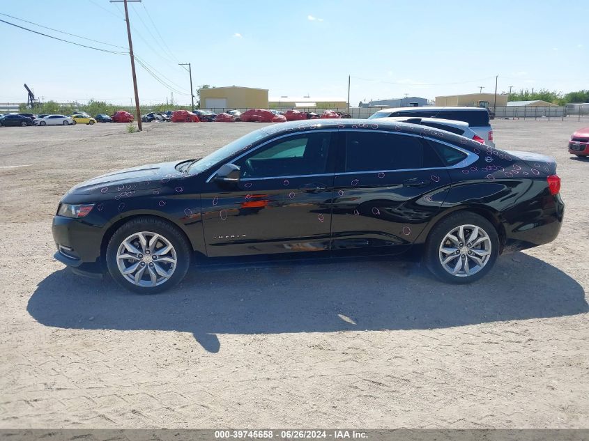 2019 Chevrolet Impala Lt VIN: 2G11Z5S31K9126786 Lot: 39745658