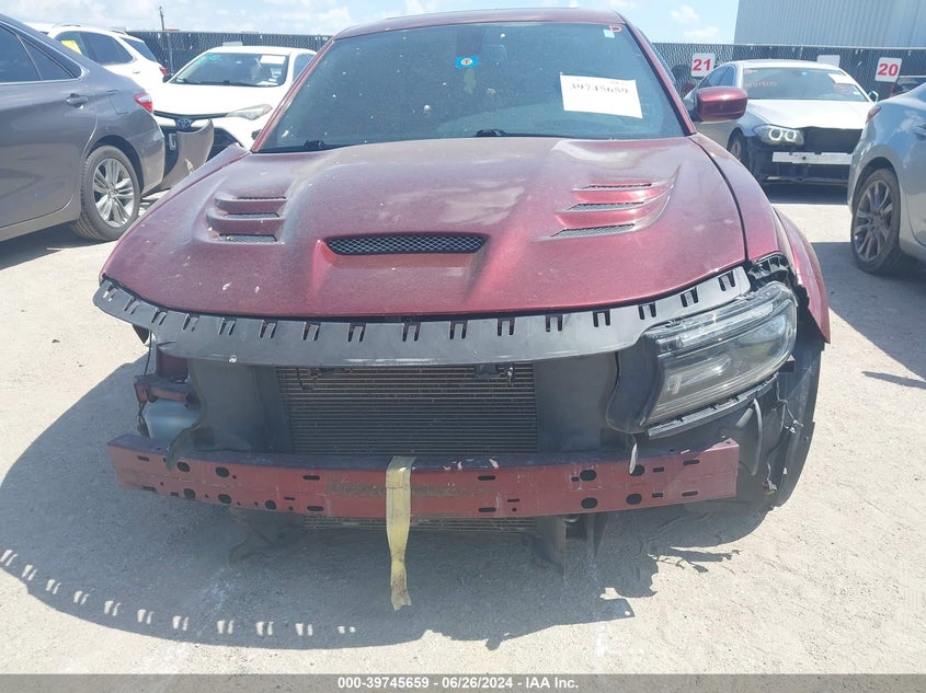 2018 Dodge Charger R/T Rwd VIN: 2C3CDXCT1JH188660 Lot: 39745659