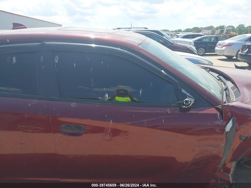 2018 Dodge Charger R/T Rwd VIN: 2C3CDXCT1JH188660 Lot: 39745659