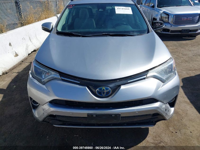 2017 Toyota Rav4 Hybrid Xle VIN: JTMRJREV0HD116218 Lot: 39745660