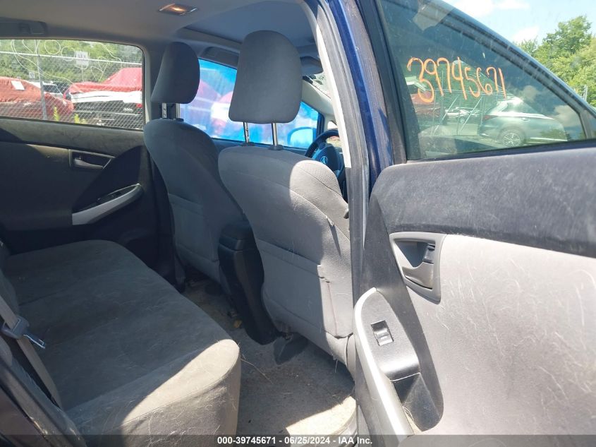 2012 Toyota Prius Three VIN: JTDKN3DU1C1550959 Lot: 39745671