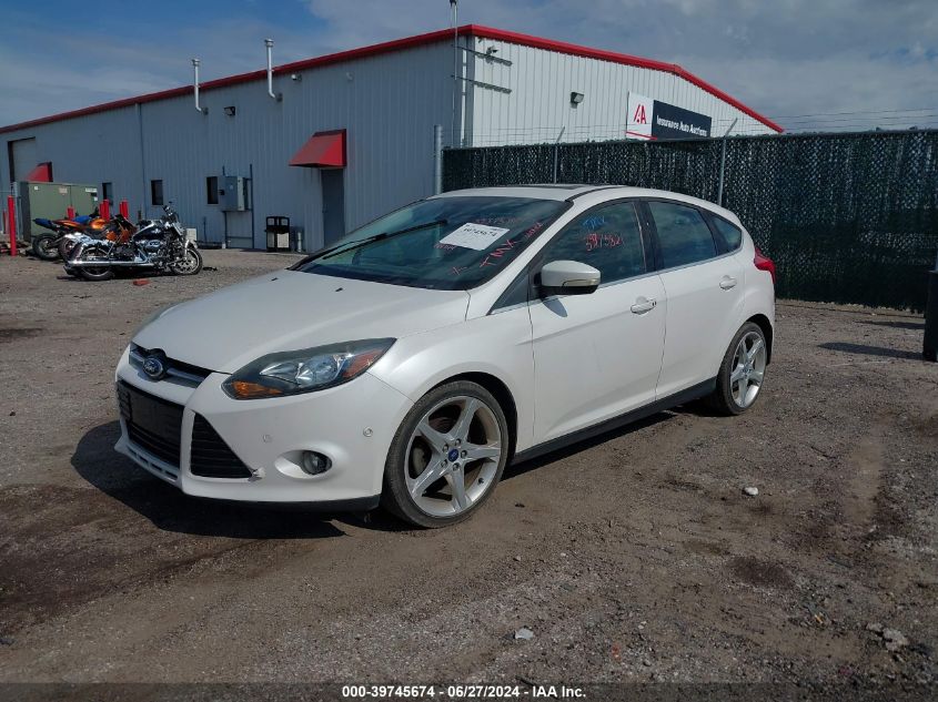 2012 Ford Focus Titanium VIN: 1FAHP3N29CL429530 Lot: 39745674