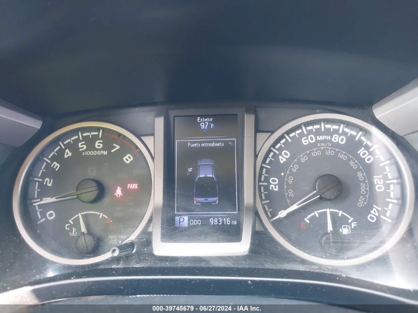 2017 Toyota Tacoma Sr5 V6 VIN: 5TFAZ5CNXHX050910 Lot: 39745679