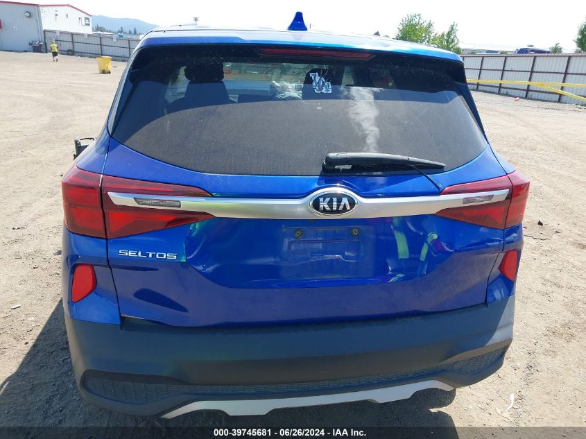 2021 Kia Seltos Lx VIN: KNDEPCAA5M7093542 Lot: 39745681