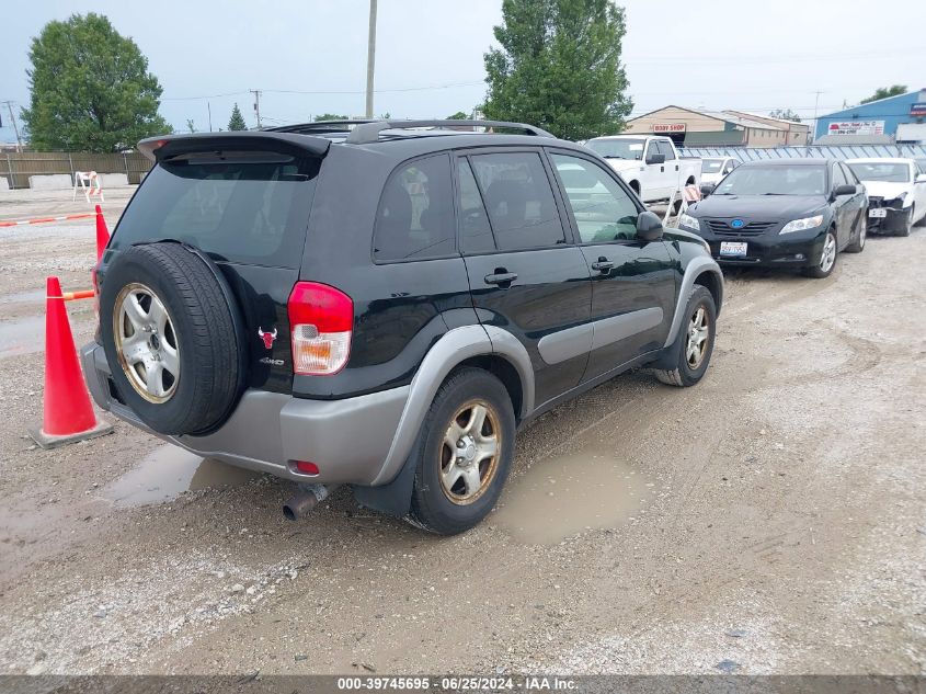 2001 Toyota Rav4 VIN: JTEHH20V310070804 Lot: 39745695