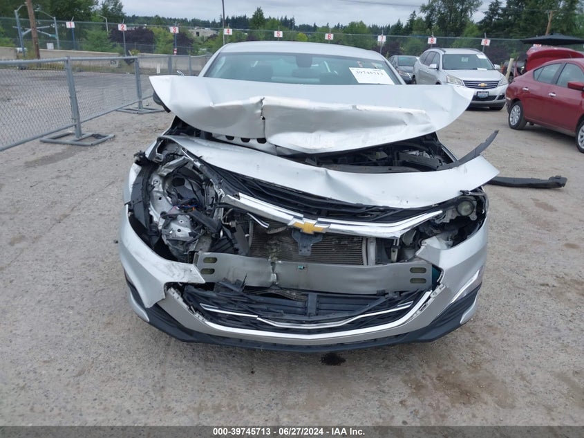 2020 Chevrolet Malibu Fwd Ls VIN: 1G1ZB5ST7LF154348 Lot: 39745713