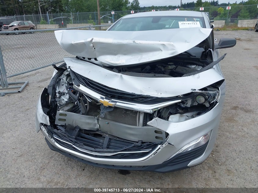 2020 Chevrolet Malibu Fwd Ls VIN: 1G1ZB5ST7LF154348 Lot: 39745713