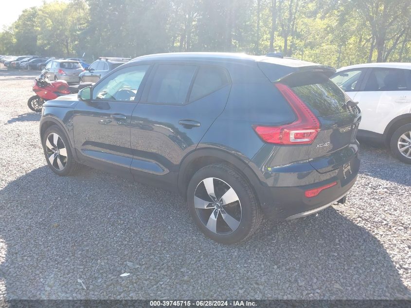 2021 Volvo Xc40 T5 Momentum VIN: YV4162UK6M2557982 Lot: 39745715