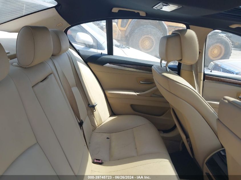 2011 BMW 528I I VIN: WBAFR1C57BC741094 Lot: 39745723