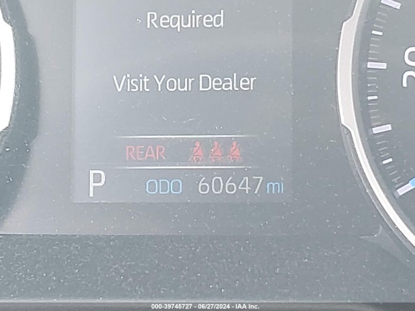 2020 Toyota Rav4 Hybrid Le VIN: 2T3MWRFV6LW047122 Lot: 39745727