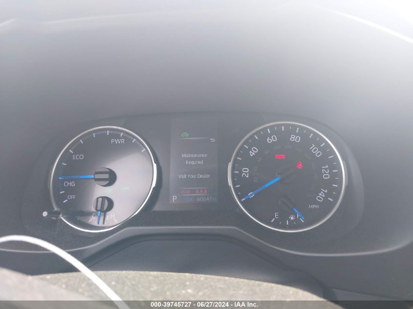 2020 Toyota Rav4 Hybrid Le VIN: 2T3MWRFV6LW047122 Lot: 39745727