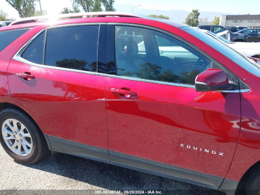 2018 Chevrolet Equinox Lt VIN: 2GNAXSEV5J6317272 Lot: 39745749
