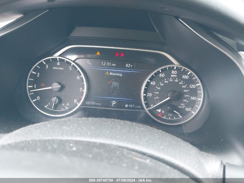 2021 Nissan Murano Sv Intelligent Awd VIN: 5N1AZ2BS2MC140376 Lot: 39745750