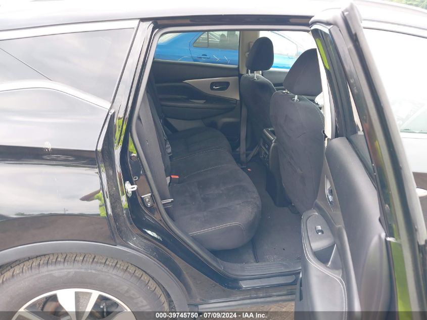 2021 Nissan Murano Sv Intelligent Awd VIN: 5N1AZ2BS2MC140376 Lot: 39745750