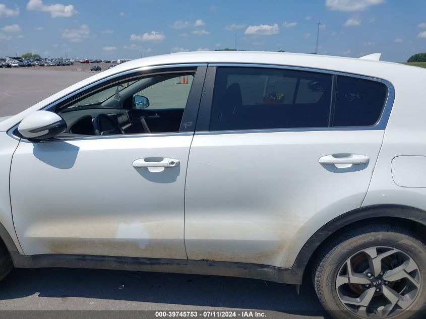 2021 Kia Sportage Lx VIN: KNDPMCACXM7910684 Lot: 39745753