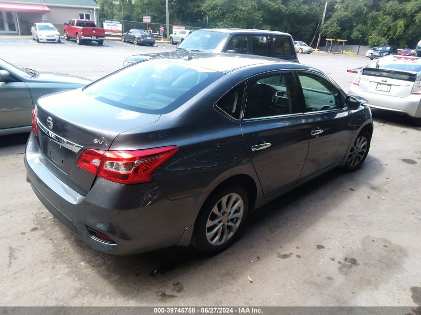 2019 Nissan Sentra S/Sv/Sr/Sl VIN: 3N1AB7AP8KY239598 Lot: 39745758