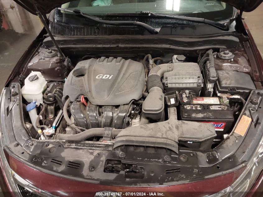 2011 Kia Optima Lx VIN: KNAGM4A77B5164208 Lot: 39745767