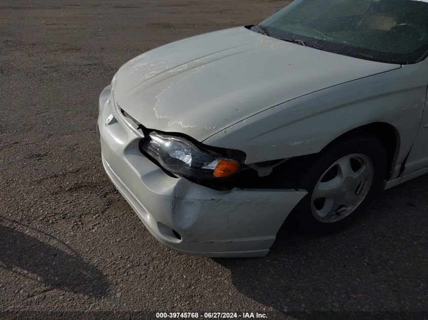 2003 Chevrolet Monte Carlo Ss VIN: 2G1WX12K839290355 Lot: 39745768