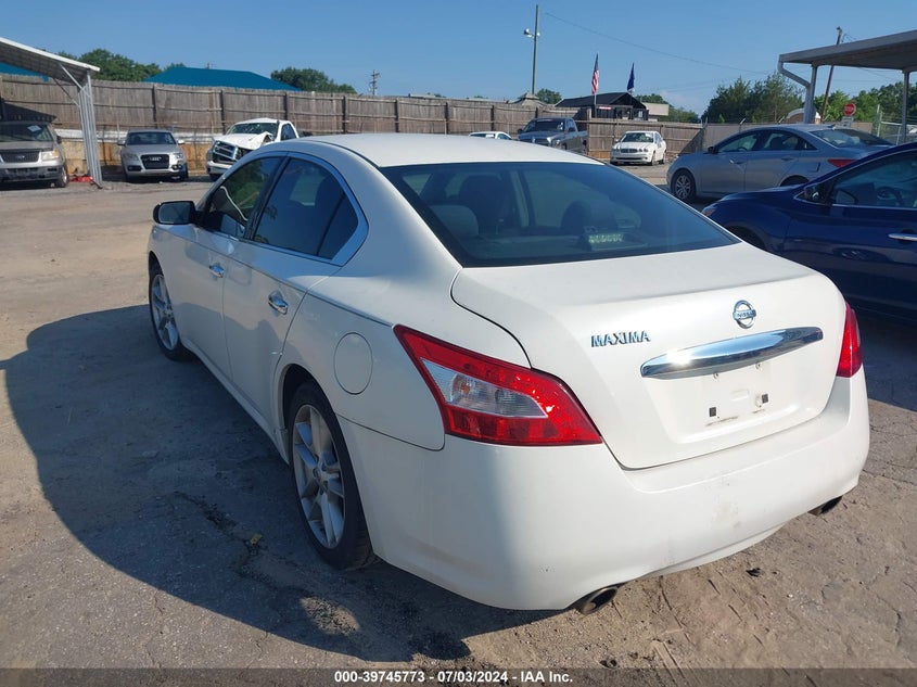 2011 Nissan Maxima 3.5 S VIN: 1N4AA5AP4BC819708 Lot: 39745773