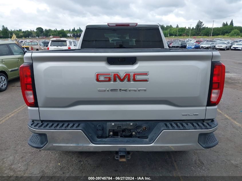 2020 GMC Sierra 1500 4Wd Short Box Sle/4Wd Standard Box Sle VIN: 1GTU9BED6LZ320552 Lot: 39745784