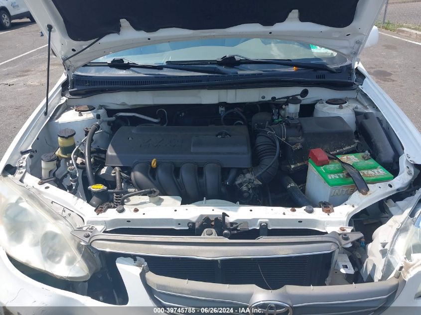 2004 Toyota Corolla Le VIN: 2T1BR32EX4C286914 Lot: 39745785