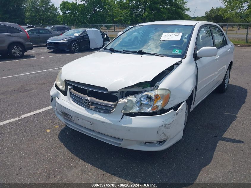 2004 Toyota Corolla Le VIN: 2T1BR32EX4C286914 Lot: 39745785
