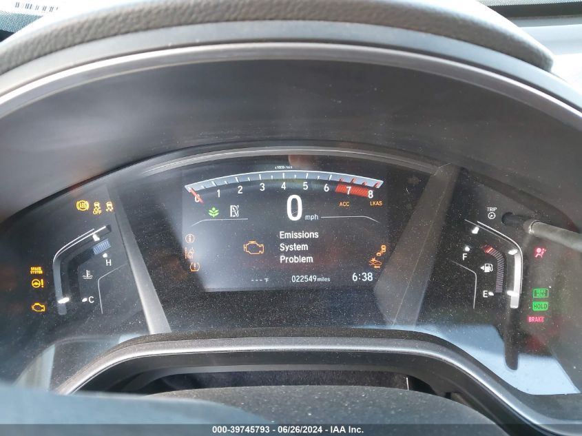 2020 Honda Cr-V 2Wd Ex VIN: 5J6RW1H54LL012208 Lot: 39745793