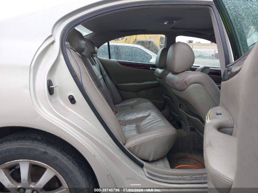 2003 Lexus Es 300 VIN: JTHBF30G230094830 Lot: 39745796