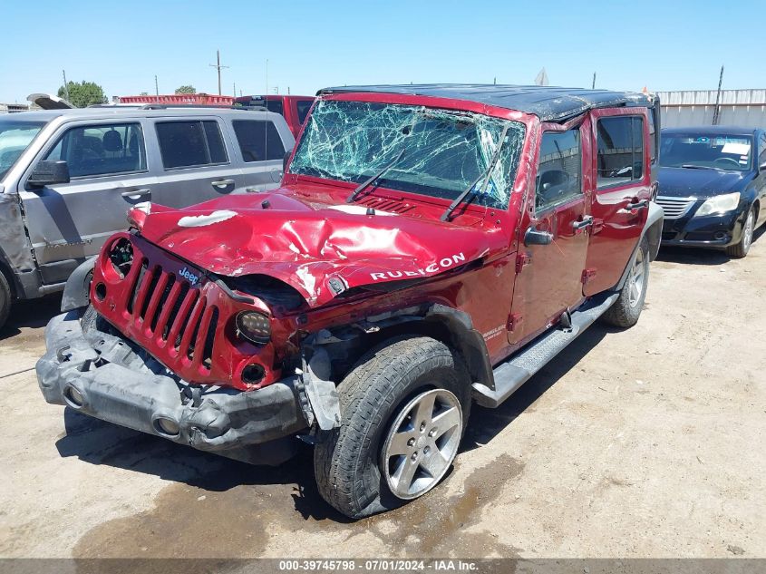 2012 Jeep Wrangler Unlimited Rubicon VIN: 1C4BJWFG2CL165418 Lot: 39745798