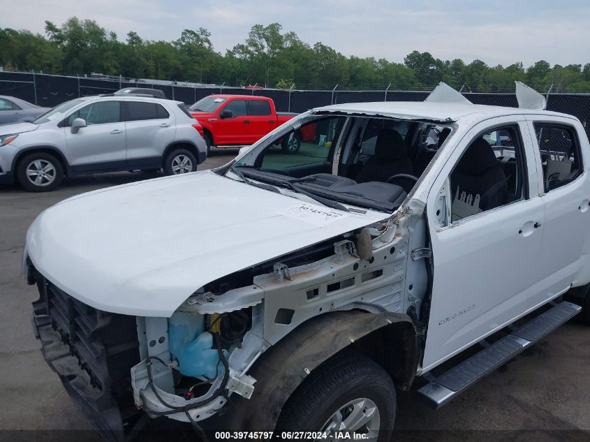 2021 Chevrolet Colorado 2Wd Short Box Lt VIN: 1GCGSCEN6M1141279 Lot: 39745797