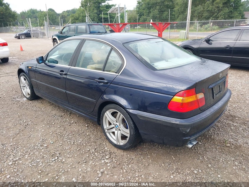 2002 BMW 330I VIN: WBAEV53472KM17669 Lot: 39745803