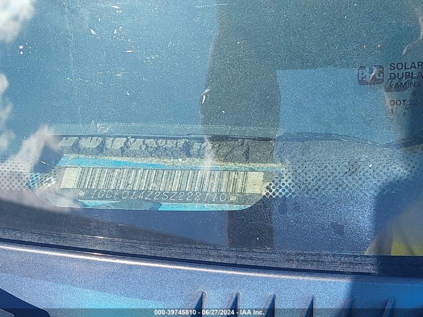 1995 Chevrolet Gmt-400 C1500 VIN: 1GCEC14Z2SZ228110 Lot: 39745810