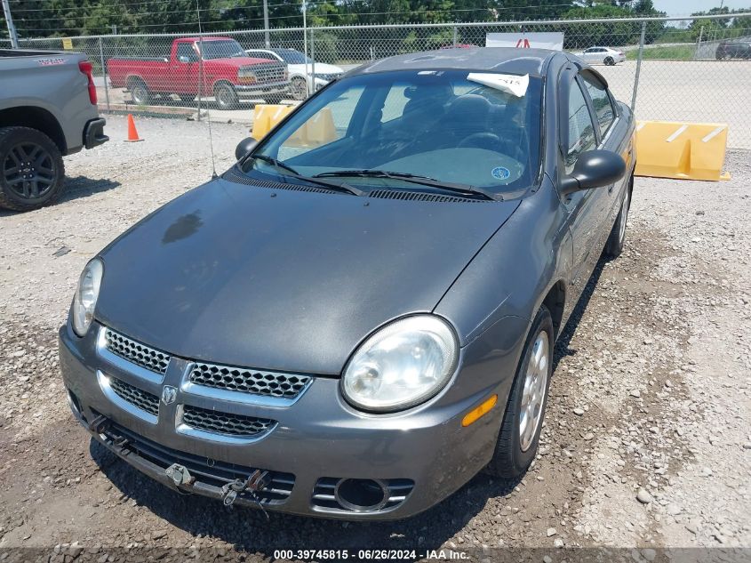 2003 Dodge Neon Sxt VIN: 1B3ES56C93D134552 Lot: 39745815