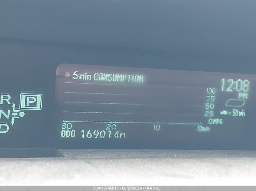 2010 Toyota Prius Iii VIN: JTDKN3DU5A0031934 Lot: 39745818