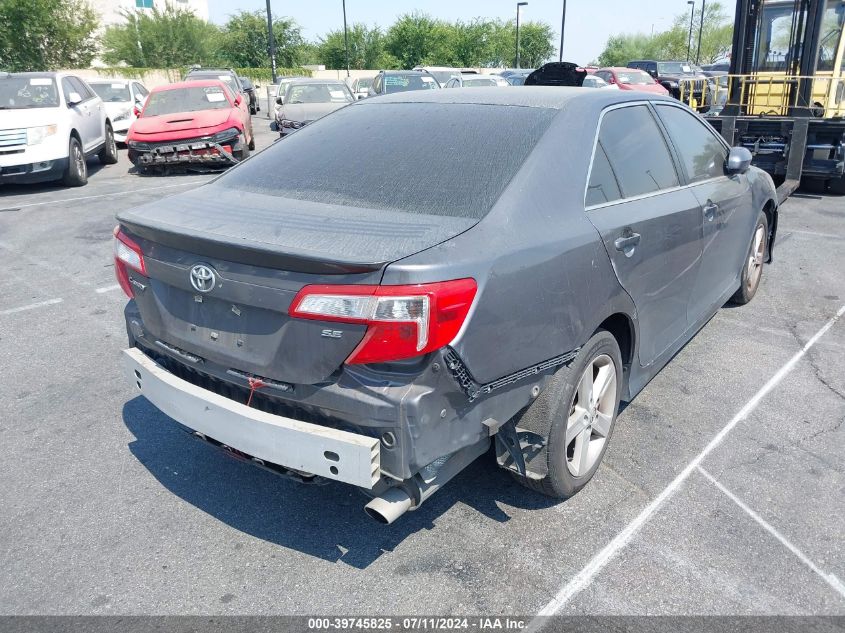 2014 Toyota Camry Se VIN: 4T1BF1FK6EU813960 Lot: 39745825