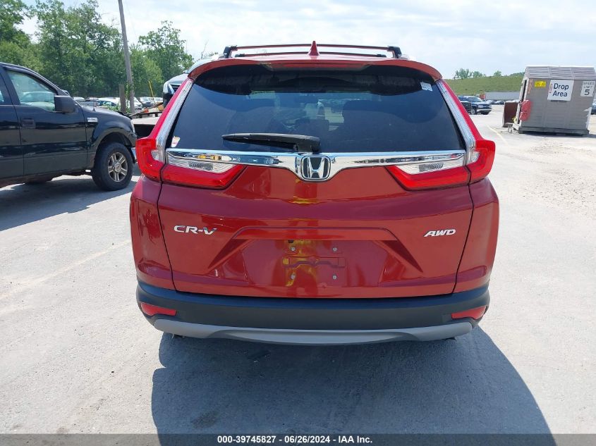 2019 Honda Cr-V Ex VIN: 2HKRW2H51KH602736 Lot: 39745827