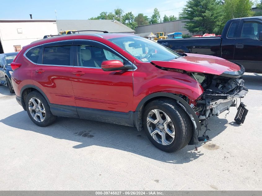 2019 Honda Cr-V Ex VIN: 2HKRW2H51KH602736 Lot: 39745827