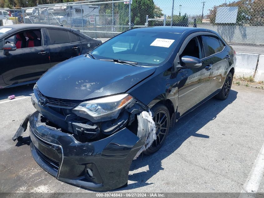 2016 TOYOTA COROLLA L/LE/LE PLS/PRM/S/S PLS - 5YFBURHE3GP498759