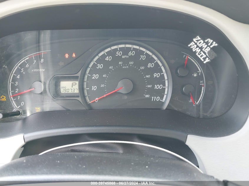 2012 Toyota Sienna Le V6 8 Passenger VIN: 5TDKK3DC5CS194051 Lot: 39745868