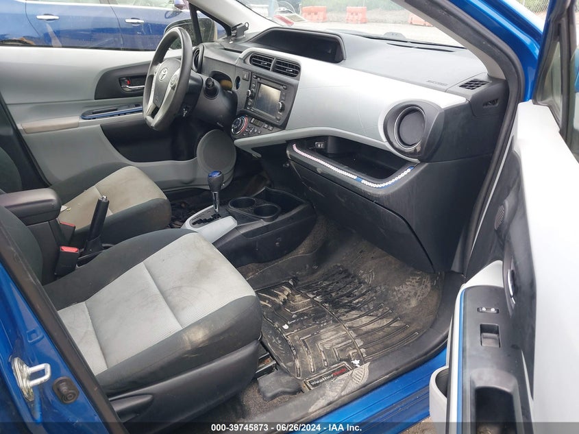 2012 Toyota Prius C Three VIN: JTDKDTB3XC1029574 Lot: 39745873