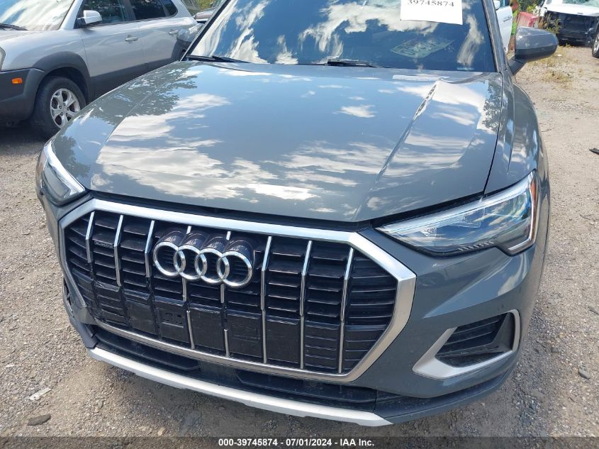 2020 Audi Q3 Premium 45 Tfsi Quattro Tiptronic VIN: WA1AECF36L1089042 Lot: 39745874