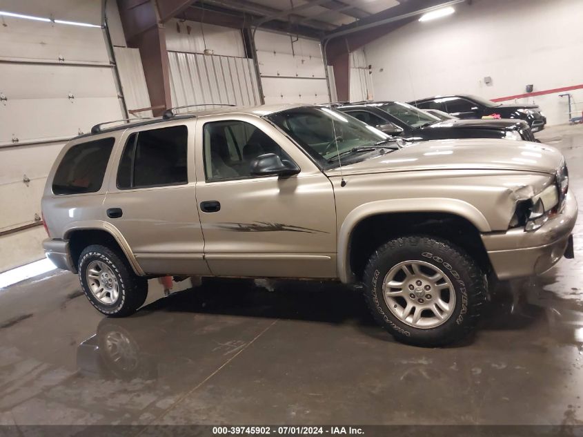 2003 Dodge Durango Slt VIN: 1D4HS48N93F500909 Lot: 39745902